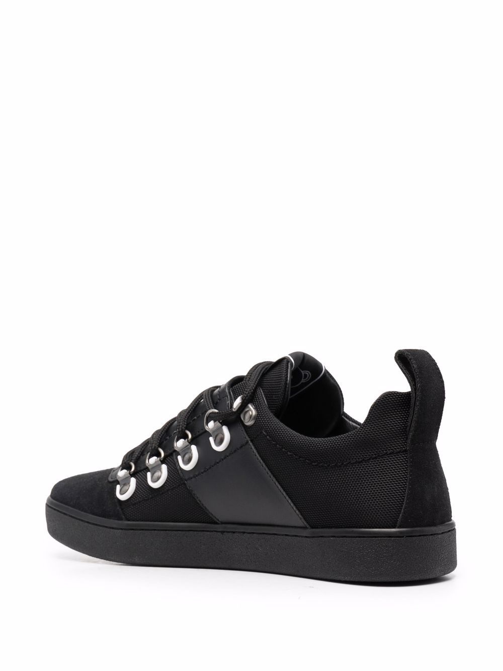 tonal low-top sneakers - 3