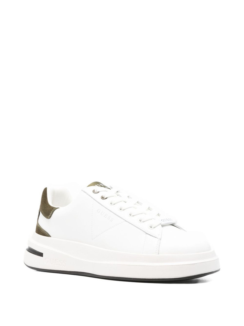 GUESS USA leather panelled sneakers outlook
