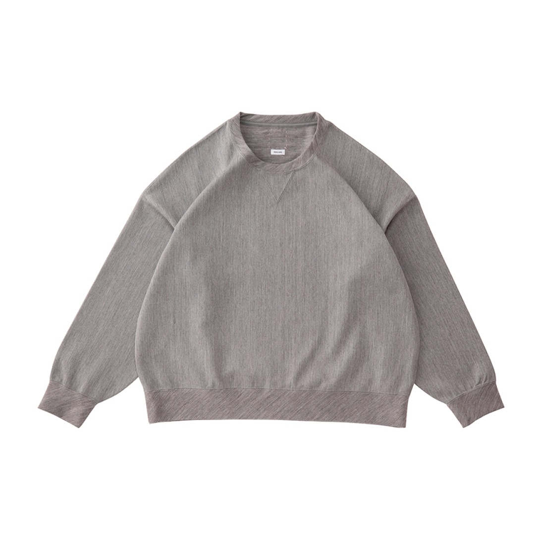 AMPLUS CREW L/S GREY - 1