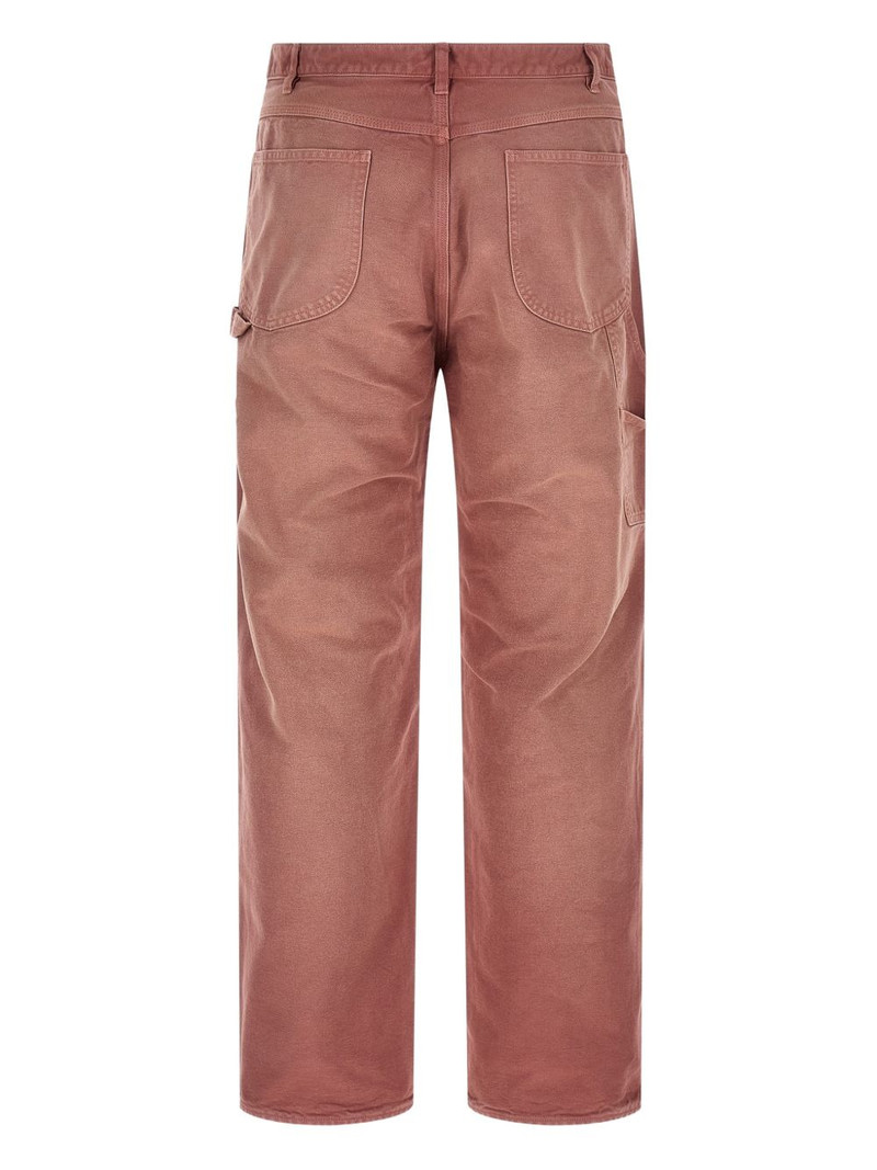 AURALEE garment-dyed workwear trousers outlook