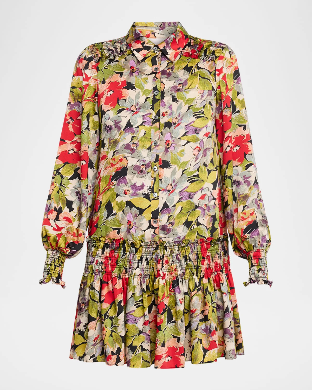 Damia Canyon Bloom Mini Dress - 1