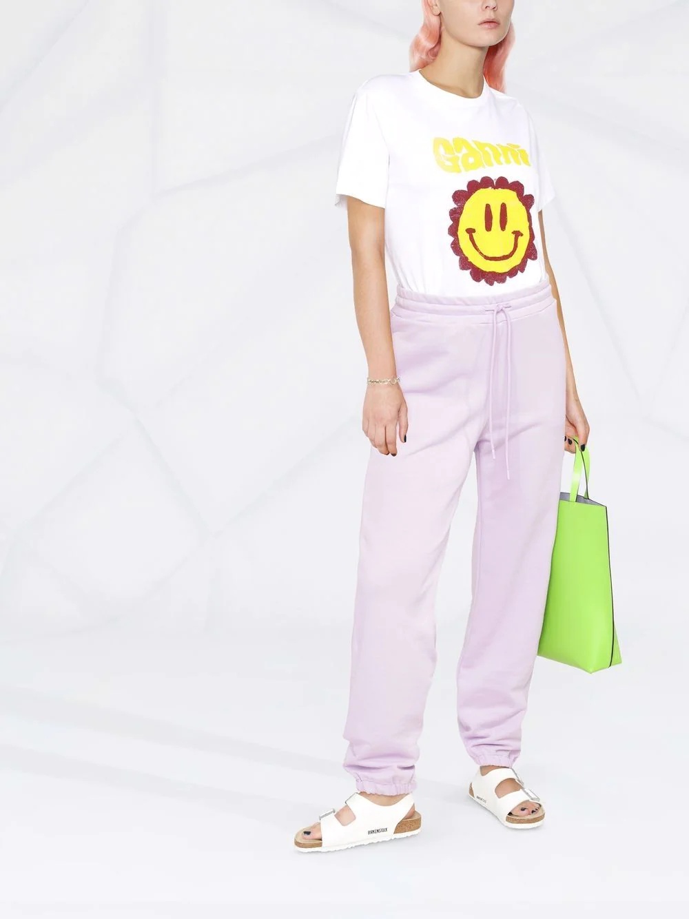 logo-print track pants - 3