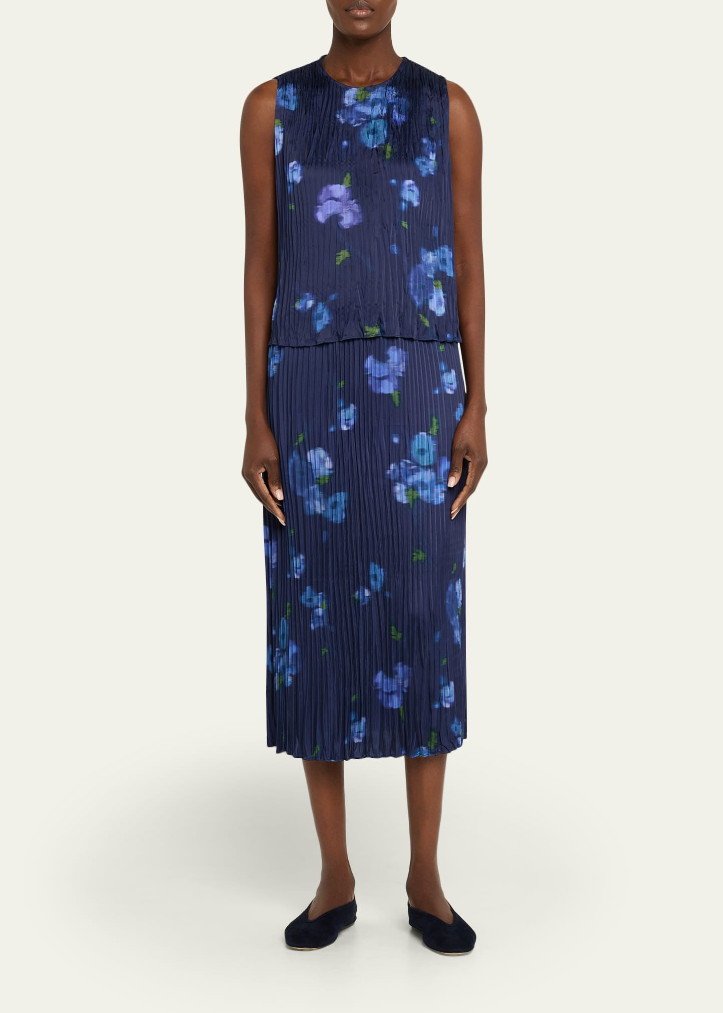 Blurred Poppy Top - 2