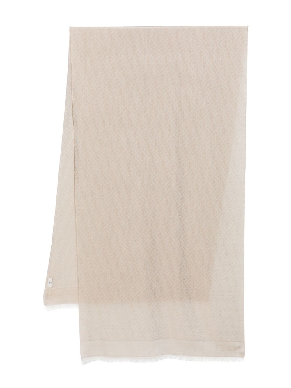 Fendi Women Ff Cashmere And Silk Stole - 1