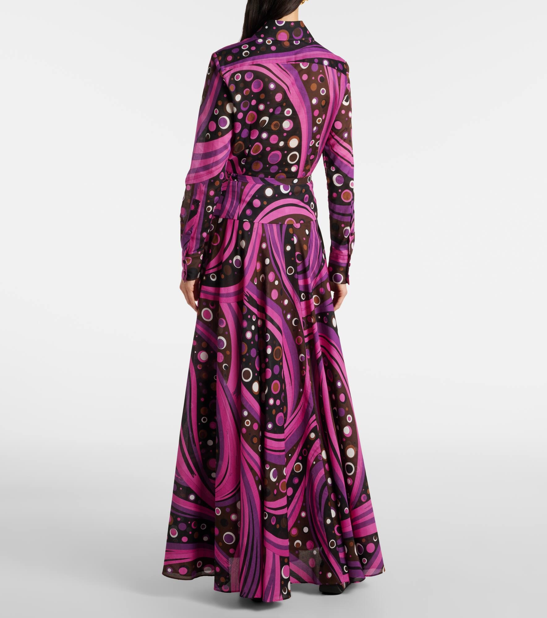 Fontane cotton muslin maxi skirt - 3