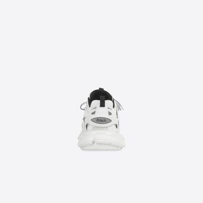 BALENCIAGA Men's Track Sneaker in White/black outlook