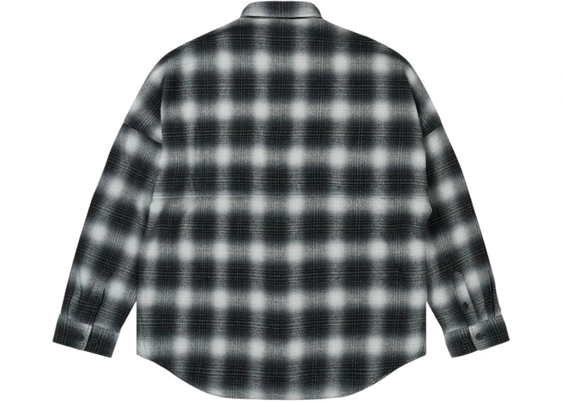 PALACE Palace x Neighborhood Shirt Grey Ombre Plaid outlook