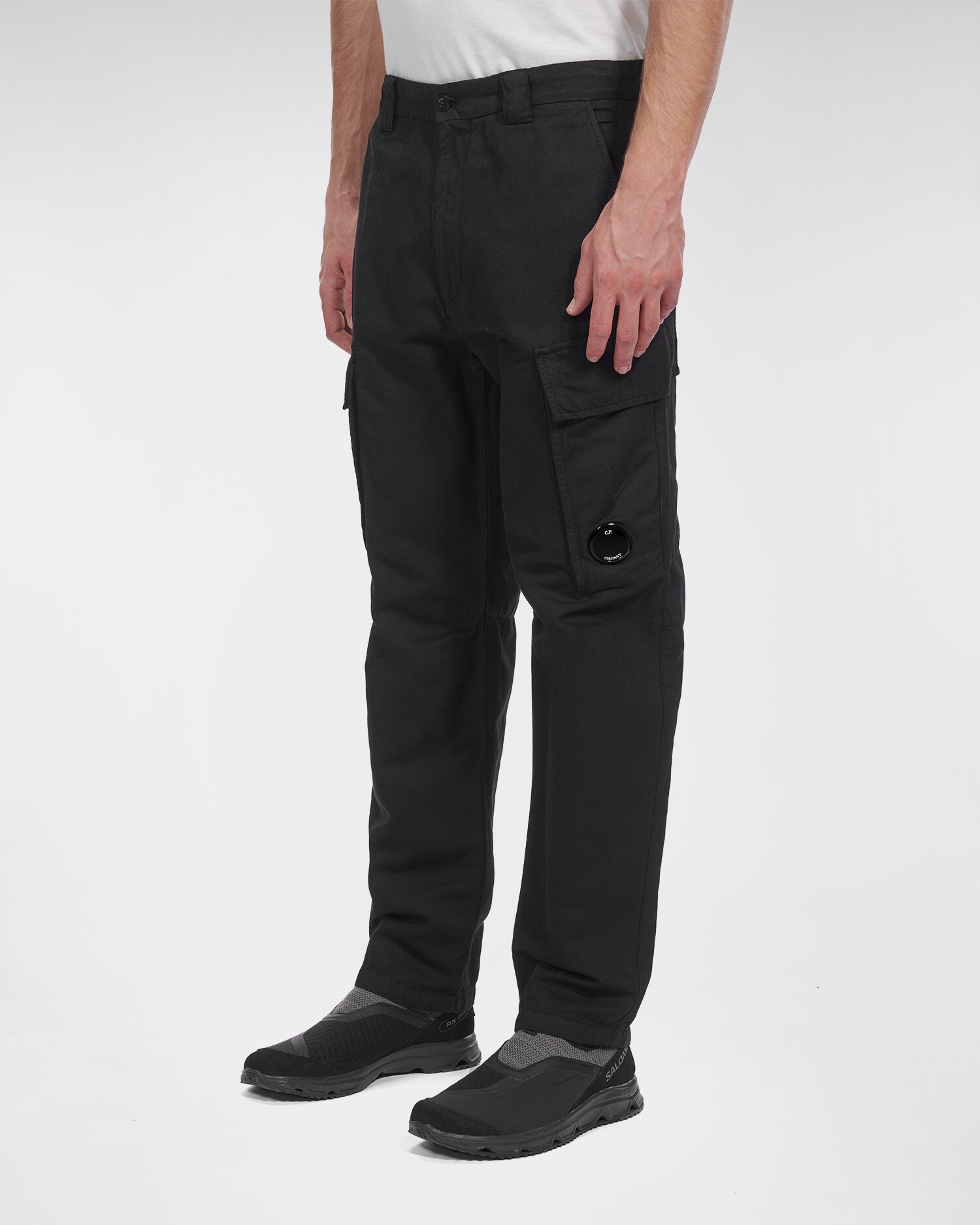 C.P. Company Cotton Linen Cargo Pants | REVERSIBLE