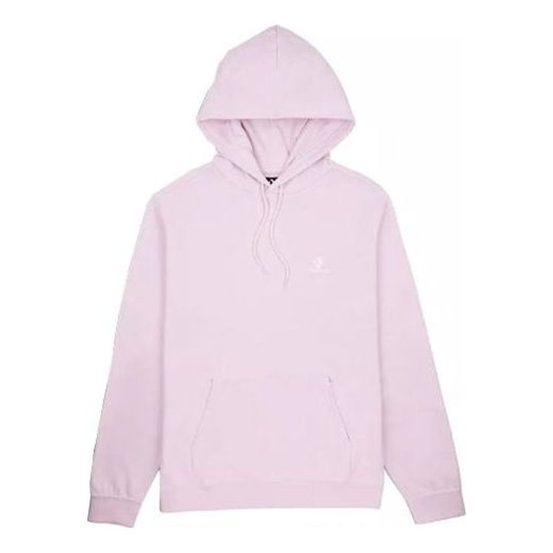 Converse Go-To Embroidered Star Chevron Standard-Fit Pullover Hoodie 'Pink' 10023874-A10 - 1