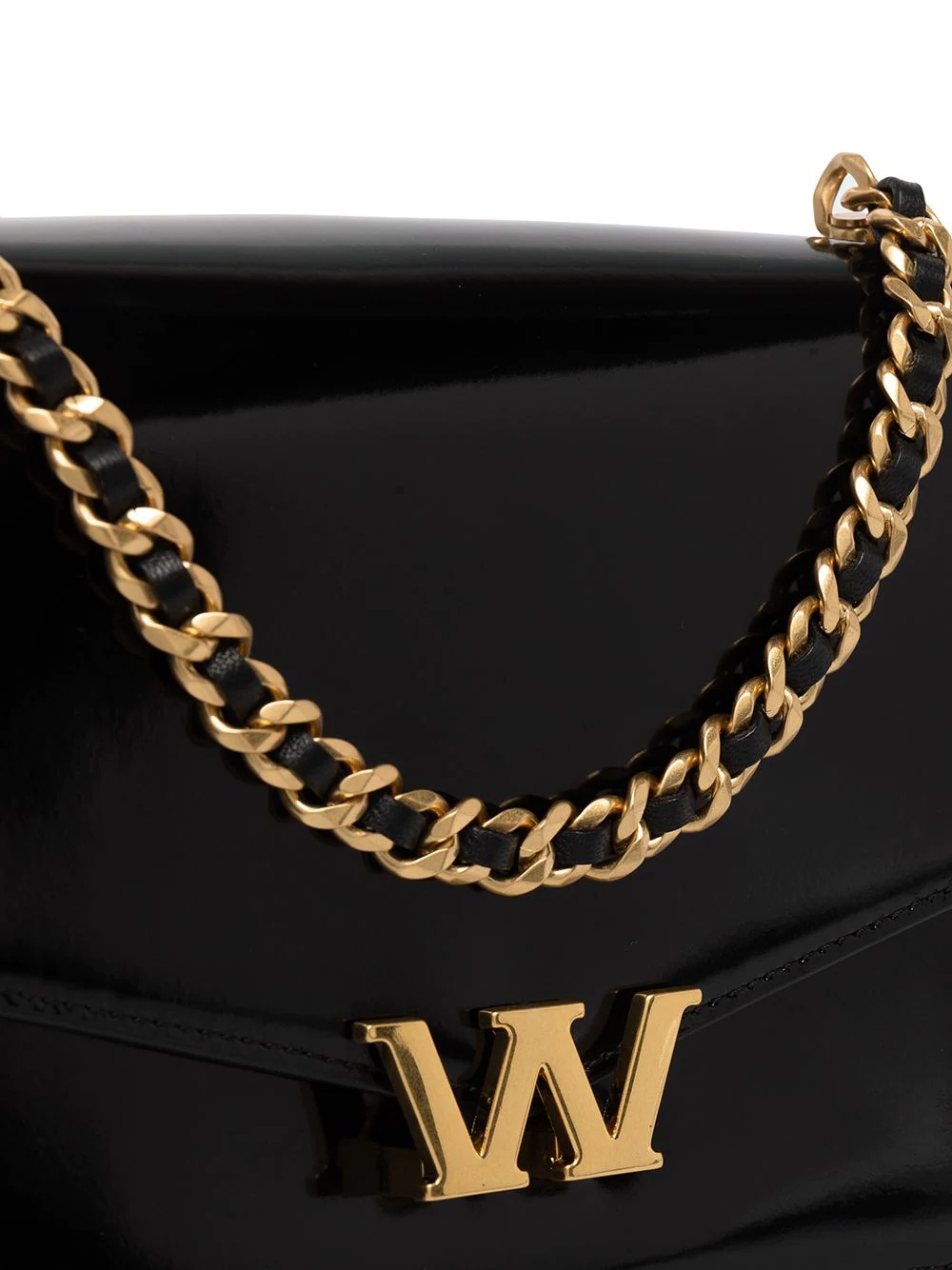 W Legacy patent leather shoulder bag - 4