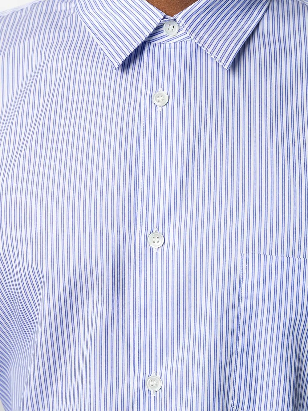 pinstripe shirt - 5