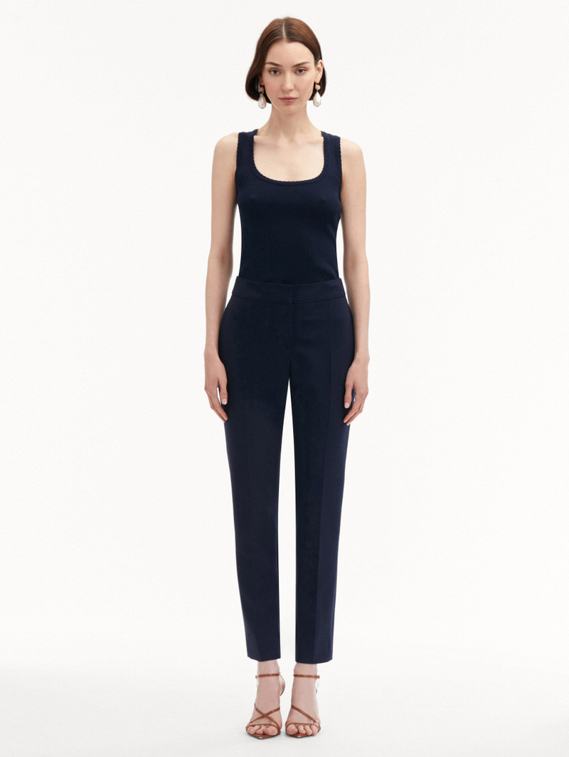 Oscar de la Renta ZIP-FRONT SKINNY PANT outlook
