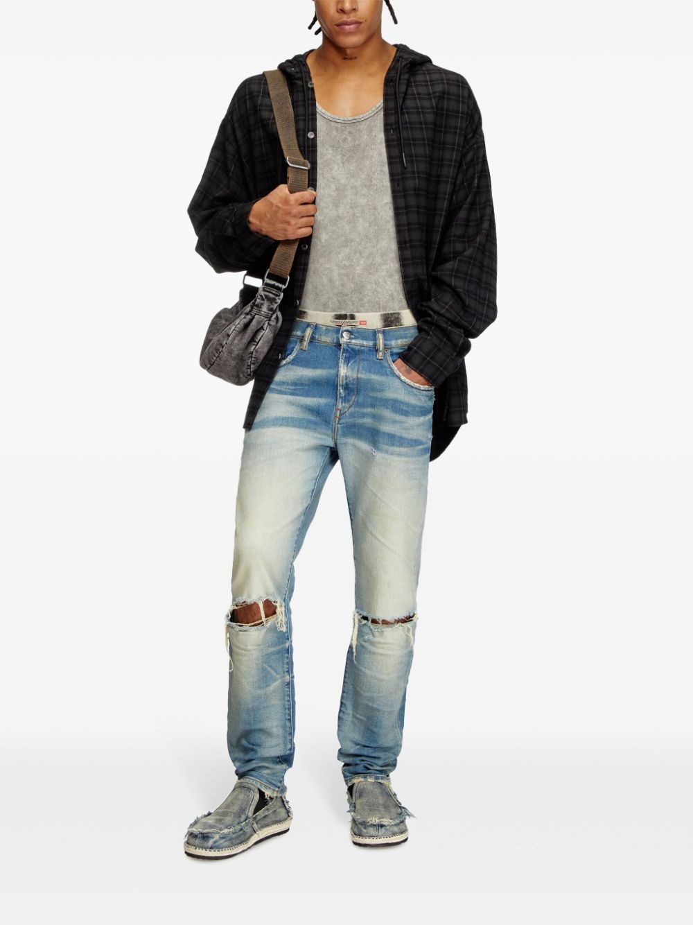 D-Strukt tapered jeans - 2