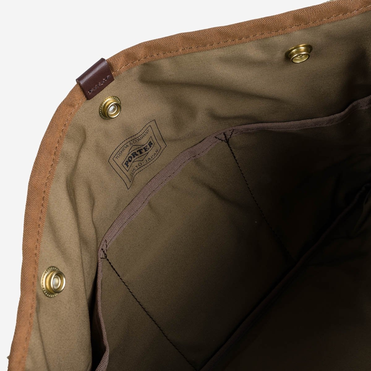 POR-SAC-CAM Porter - Yoshida & Co. - Coppi Sacoche Bag - Camel 8