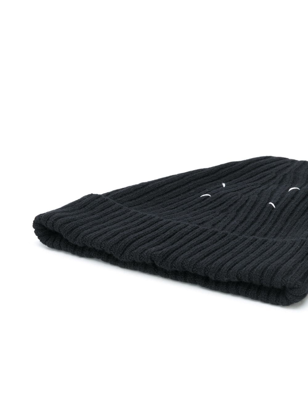 ribbed knitted hat - 2