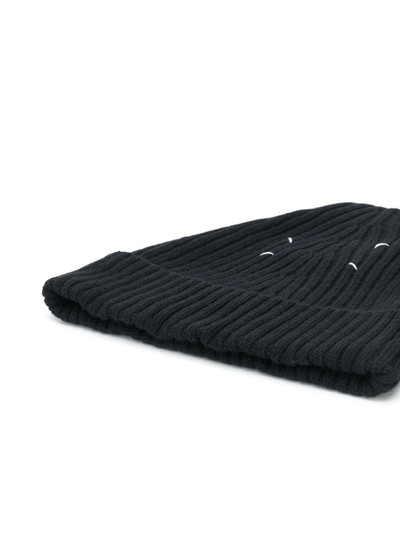 Maison Margiela ribbed knitted hat outlook