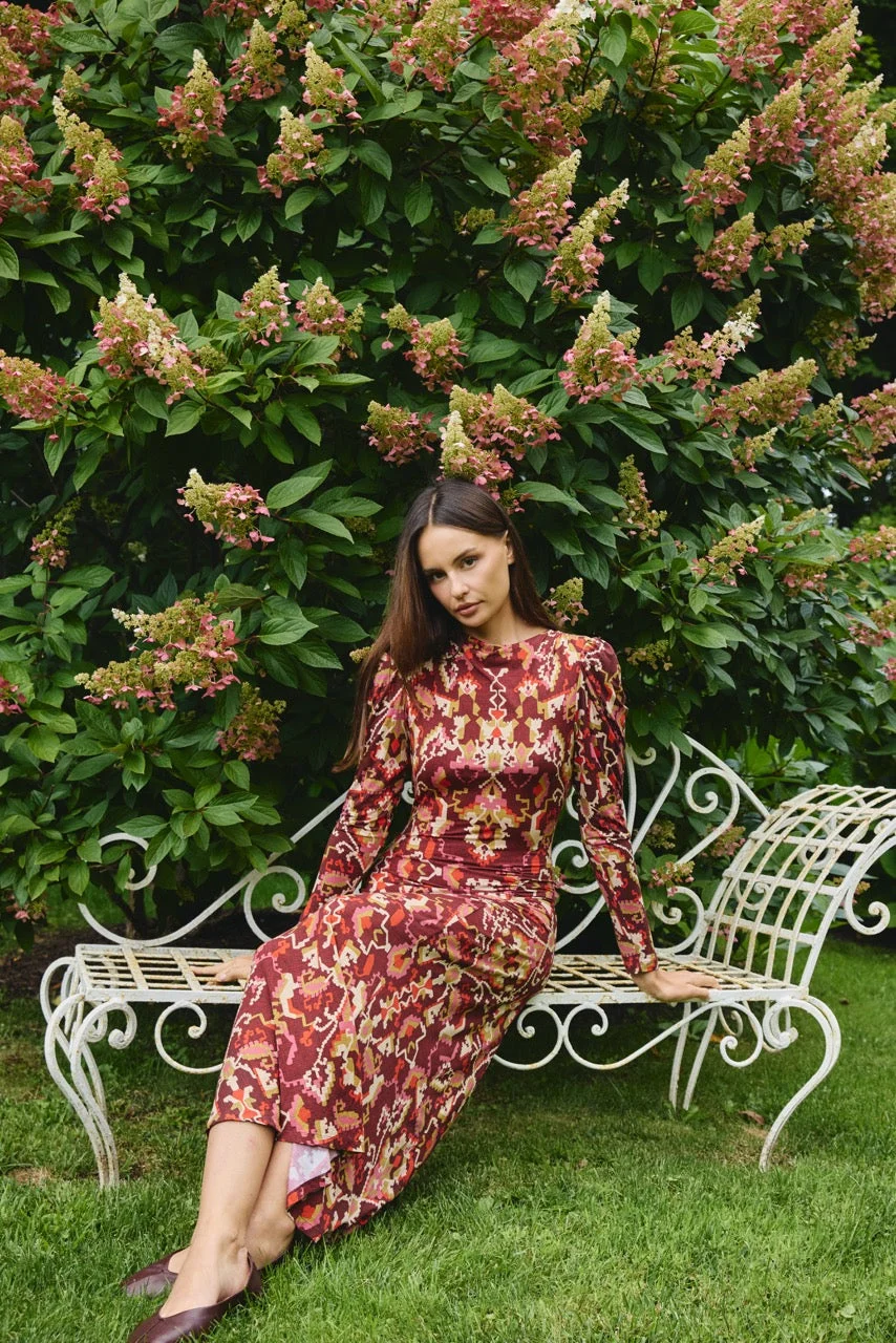 Aimie Knit Midi Dress - 1