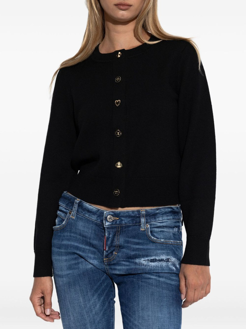 button-embellished cardigan 3