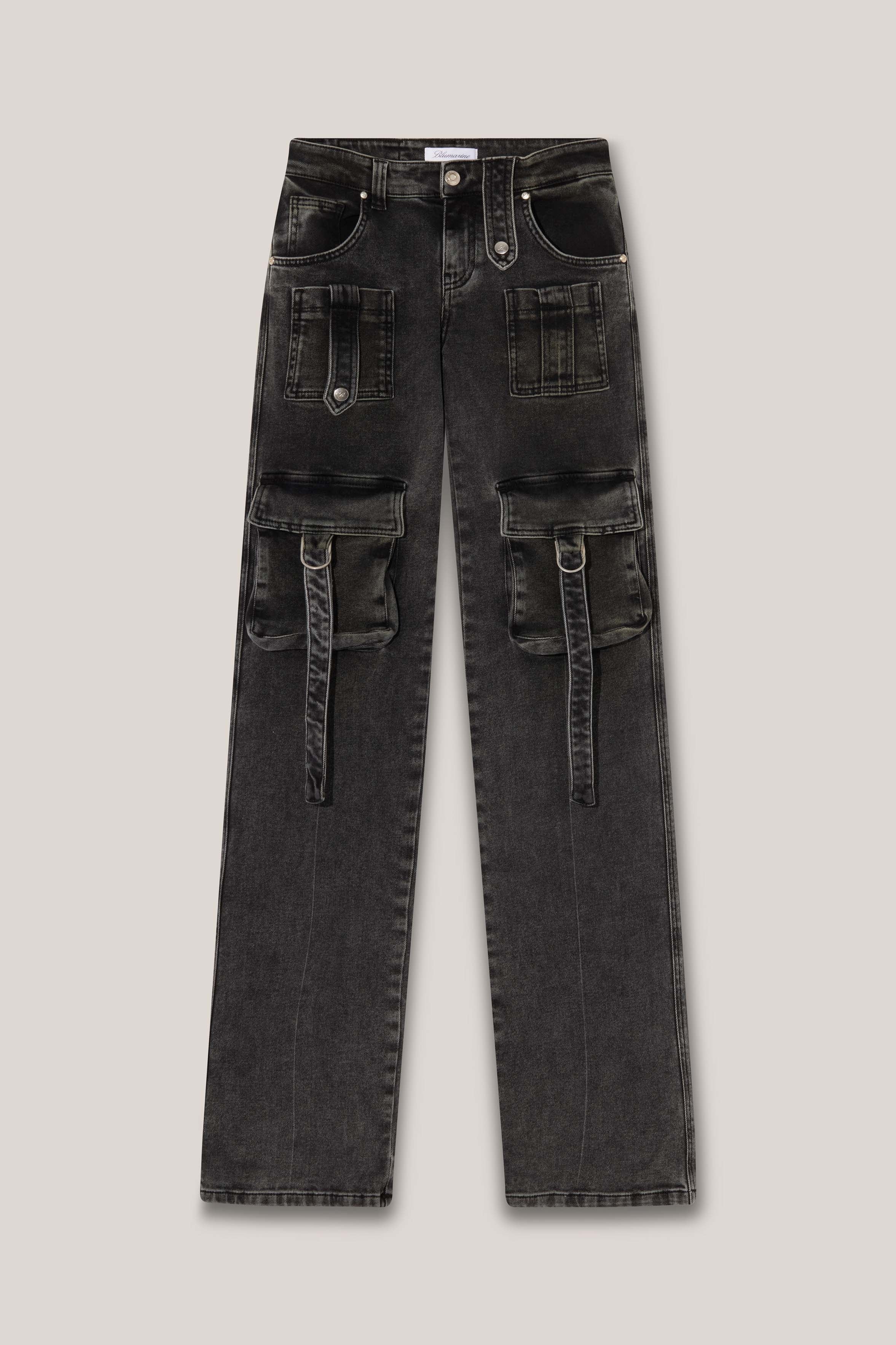パンツ Blumarine SS24 2J130A PANTA J.CARGO ST.CAM (2J130A D5579) Blumarine SS24 2J130A PANTA J.CARGO ST.CAM (2J130A D5579