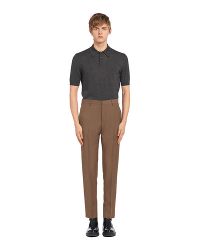 Prada Summer Kid Mohair Trousers outlook