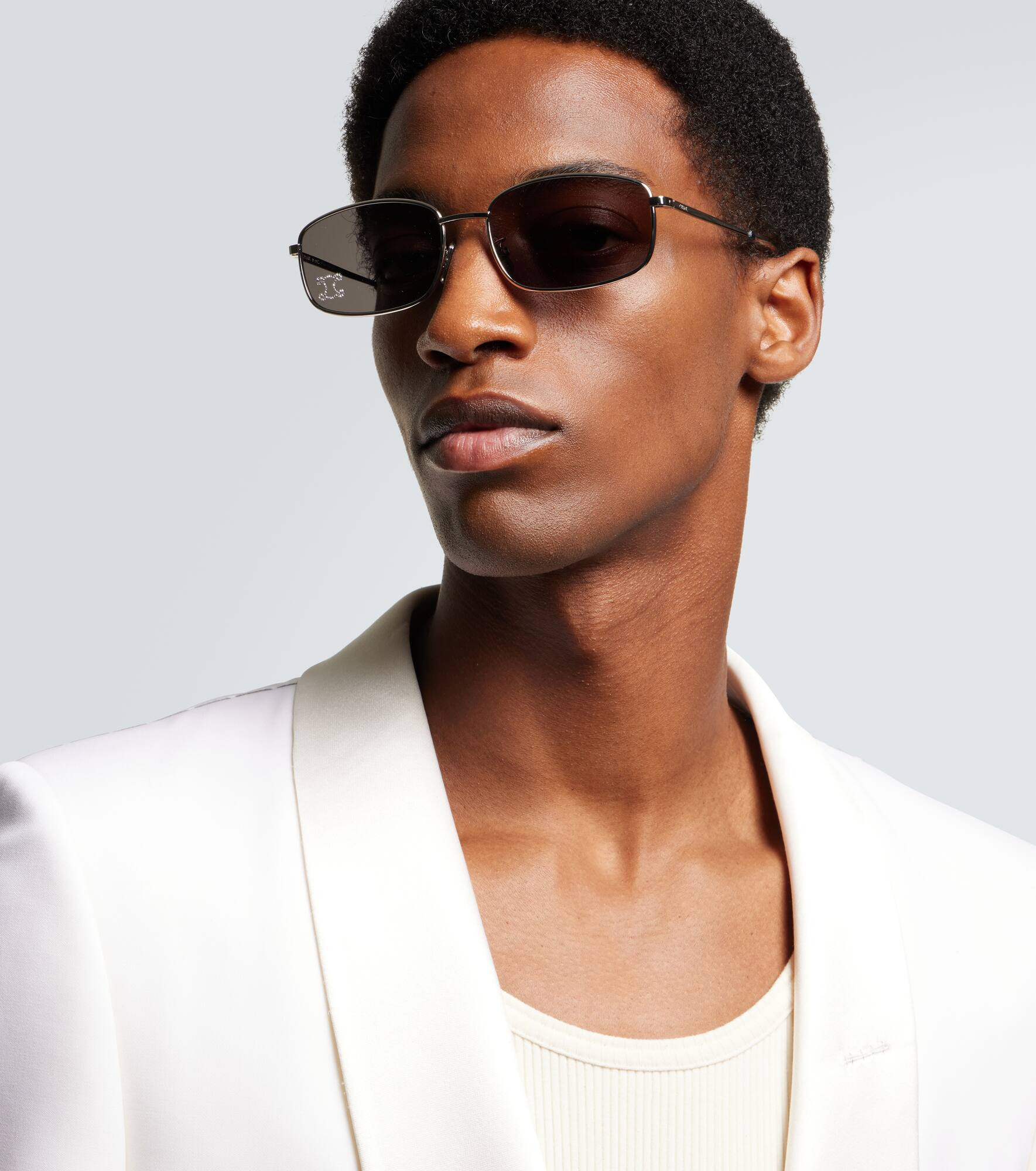 Triomphe Rhinestone 02 rectangular sunglasses - 2