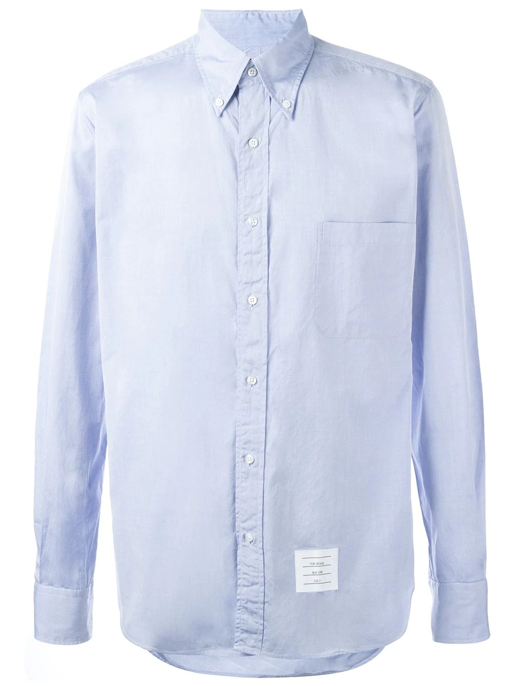 long-sleeve cotton shirt - 1