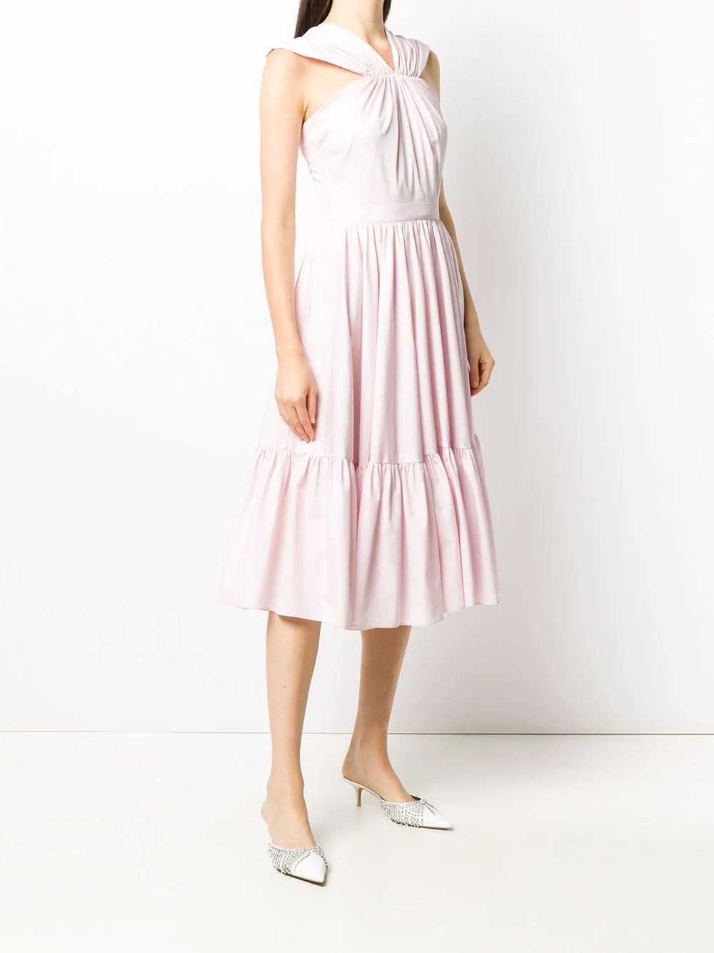 tiered midi dress - 3