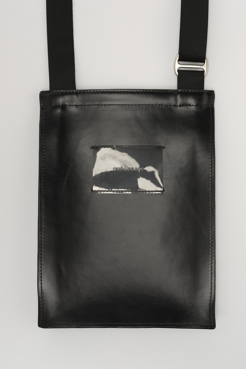Pocket Bag Aamon Black Leather 4