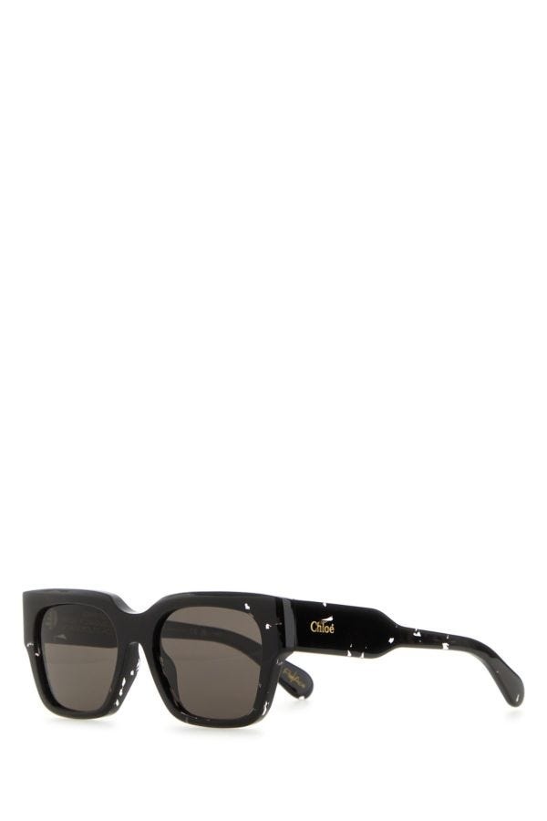 サングラス Chloe SUN GLASS (CH0190S003 BLACKBLACKGREY) Chloé CH0190S M (54 - 18) with Grey lenses and Black frame