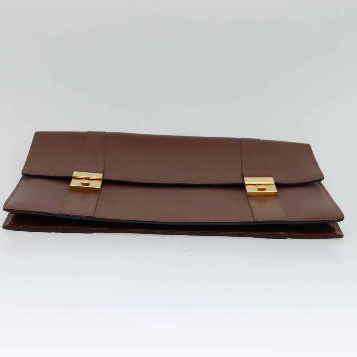 CELINE Business Bag Leather Brown - 5