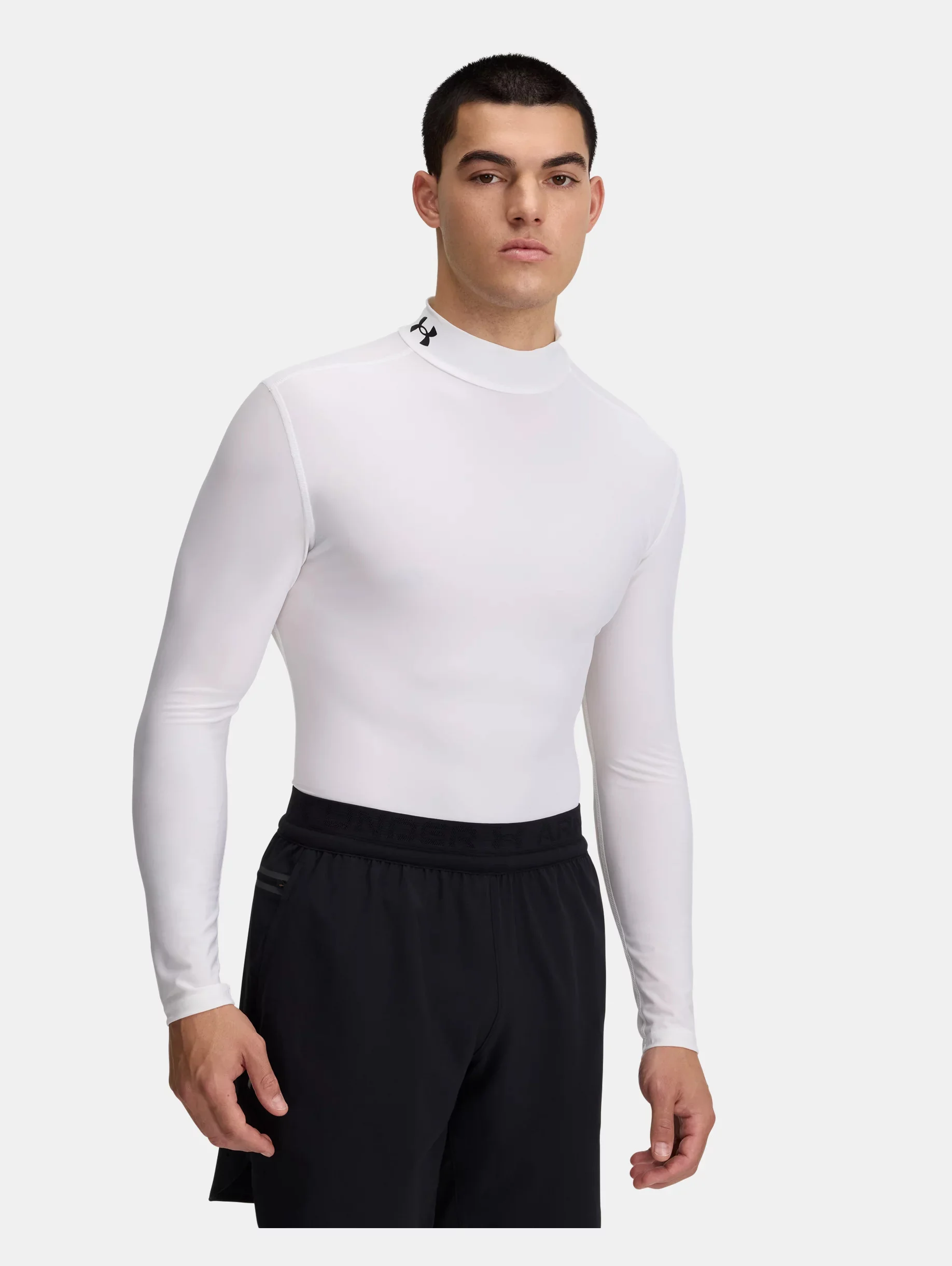Men's HeatGear® OG Compression Mock Long Sleeve - 1