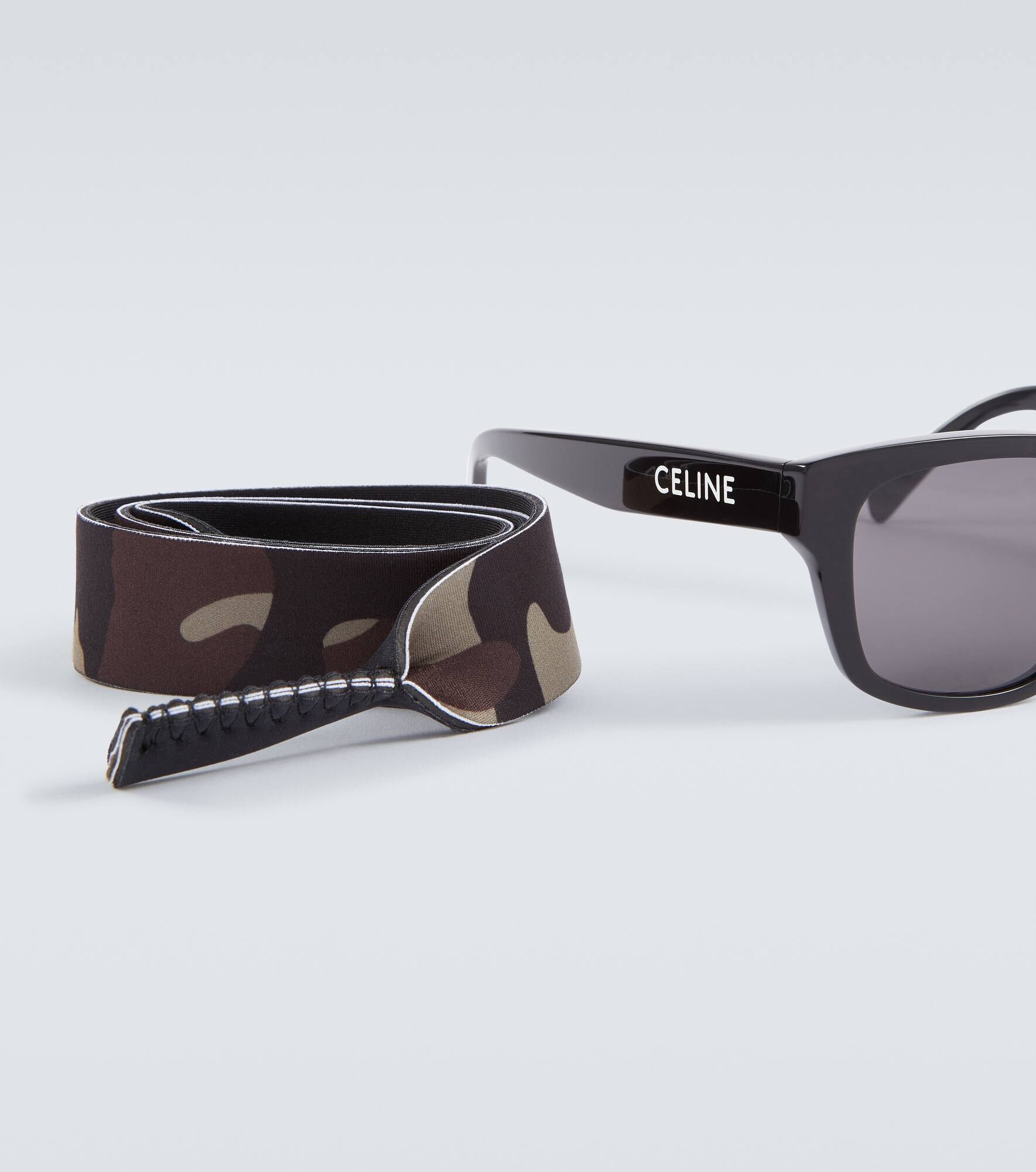 Monochroms 05 square sunglasses with strap - 5