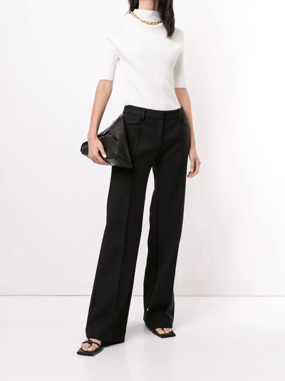 Dion Lee ribbed-knit top outlook