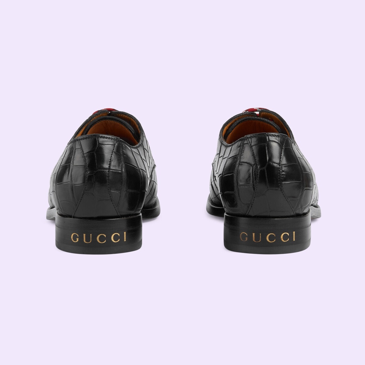 Men's crocodile lace-up - 4