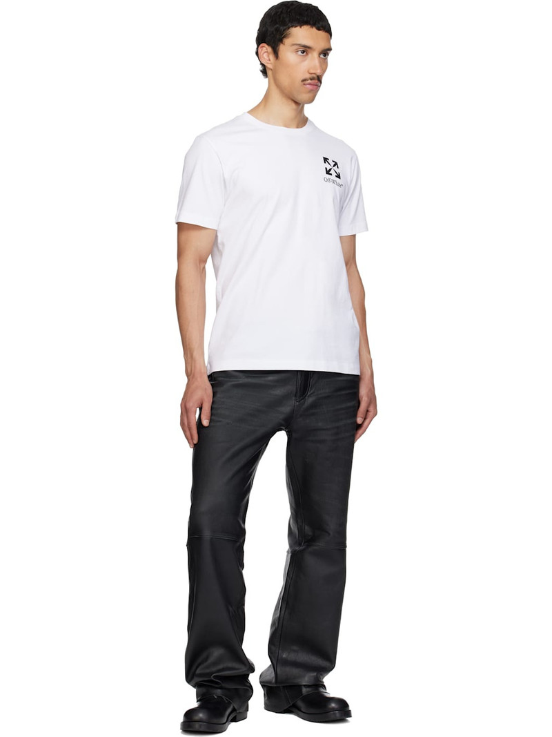 Off-White White Small Arrow Slim T-shirt outlook