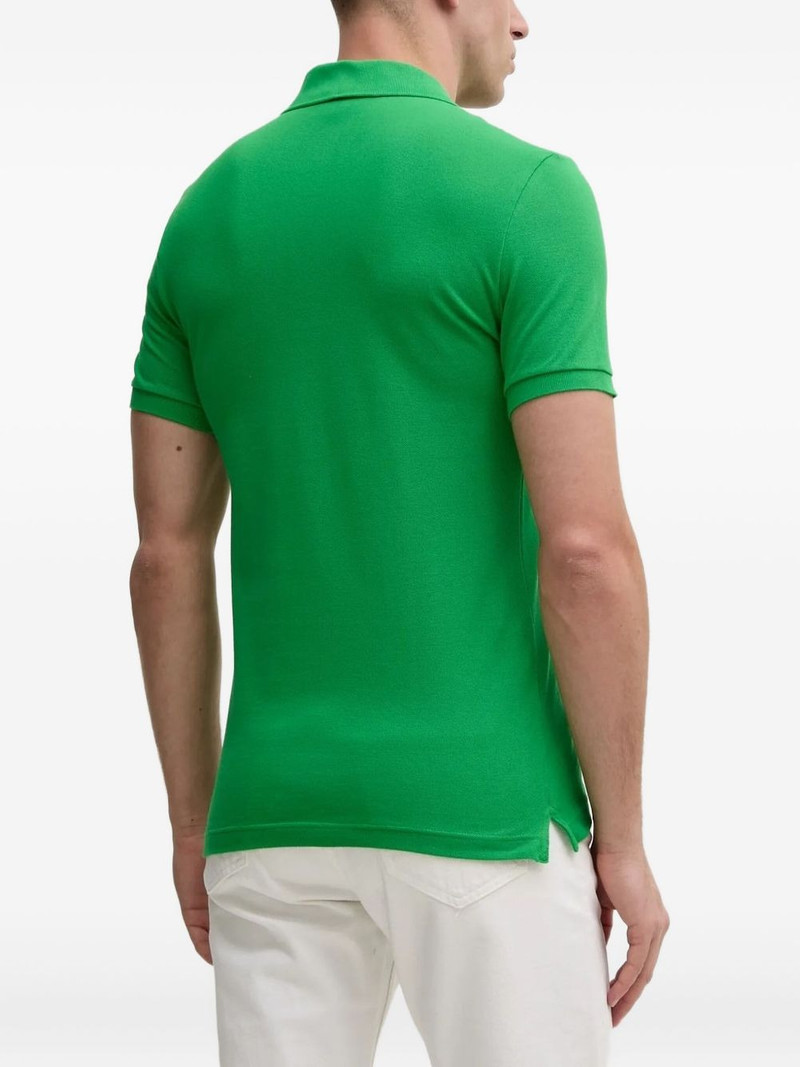 LACOSTE logo-patch polo shirt outlook