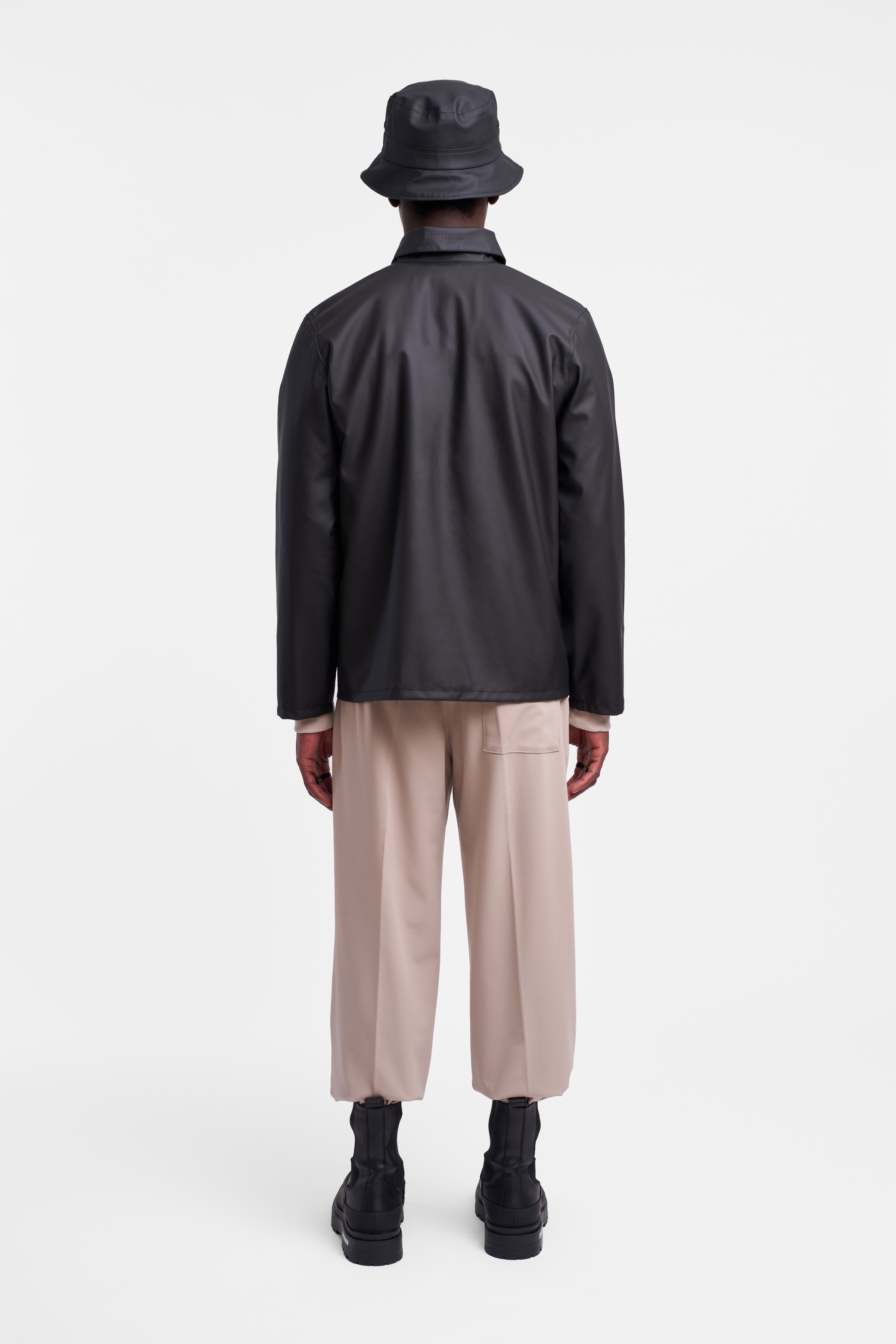 Notting Hill Lightweight Overshirt Black - 3