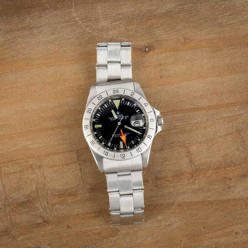 Vintage Rolex Explorer II Ref 1655 Stainless Steel - 10