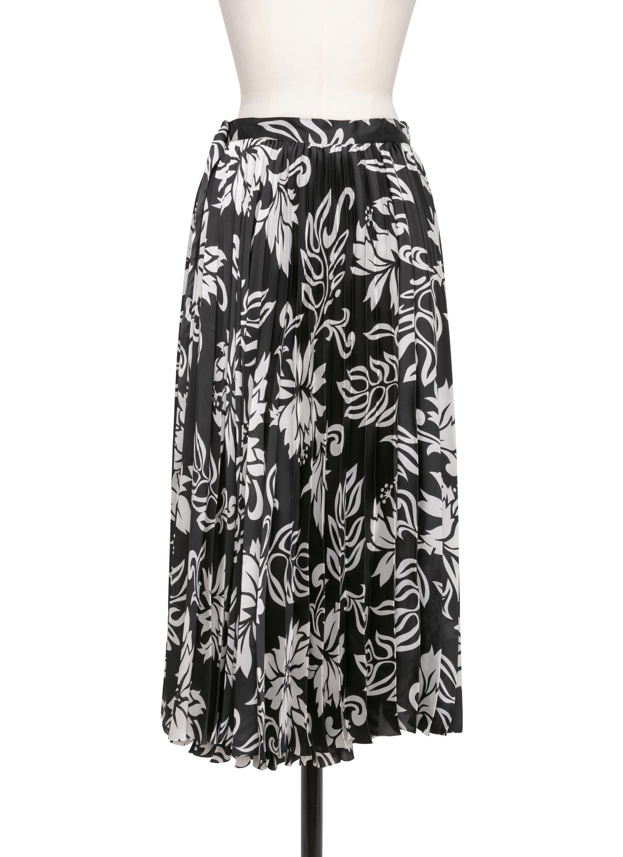 sacai 国内買付 Floral Print Skirt SACAI | Floral Print Pleated Skirt | Women | Lane Crawford