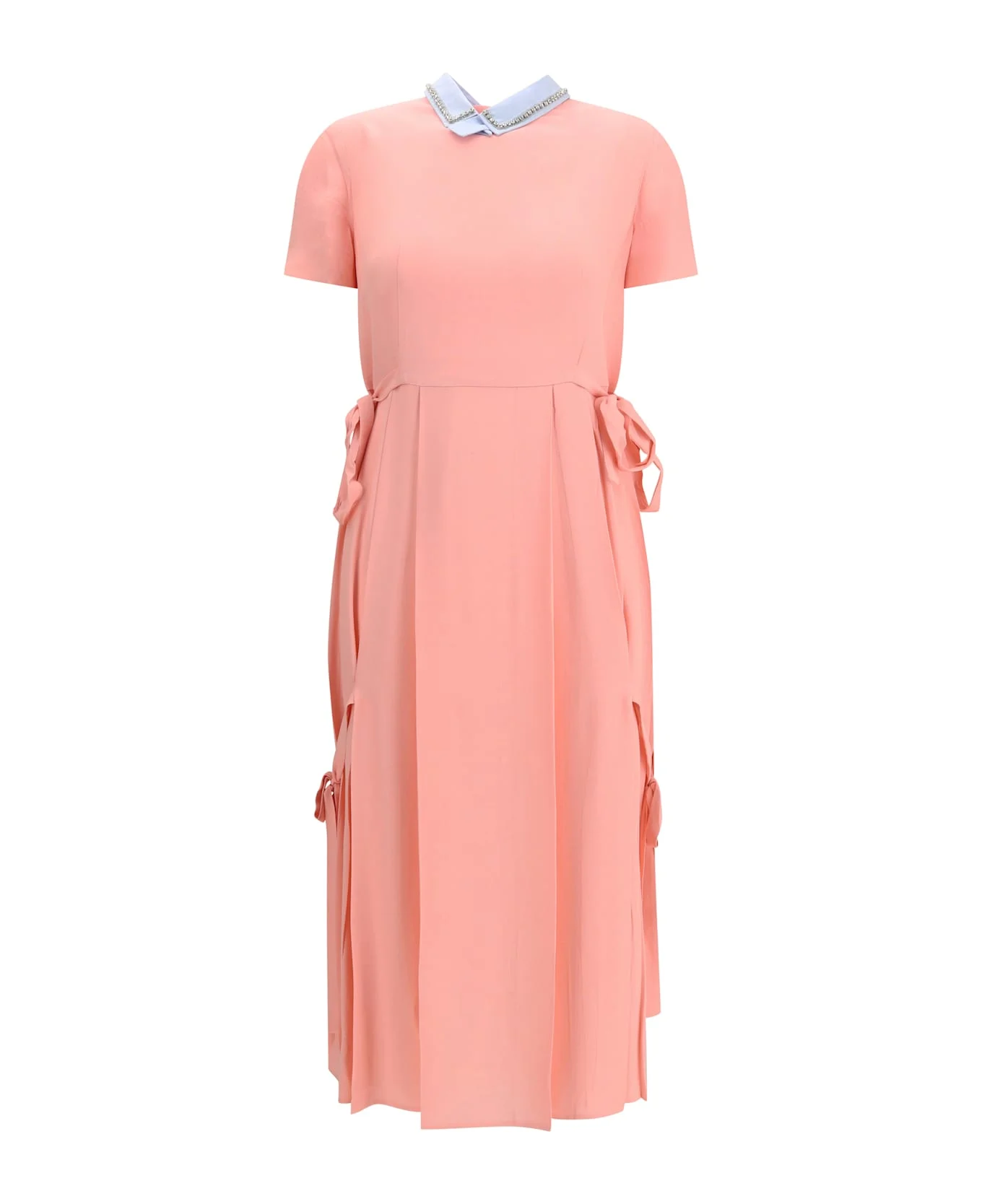 Crêpe Marocain Dress - 1