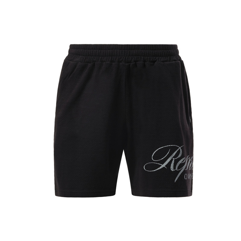 REPRESENT Represent Owners Club Script Mesh Shorts in Black outlook