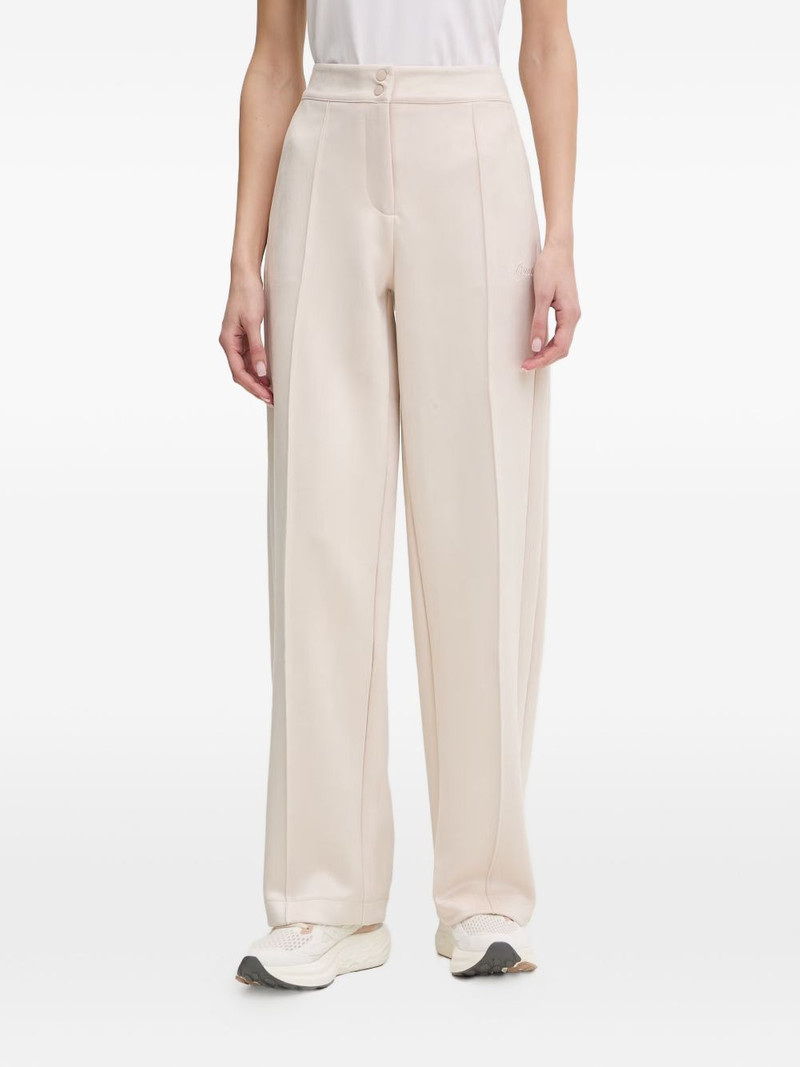 straight embroidered trousers 1