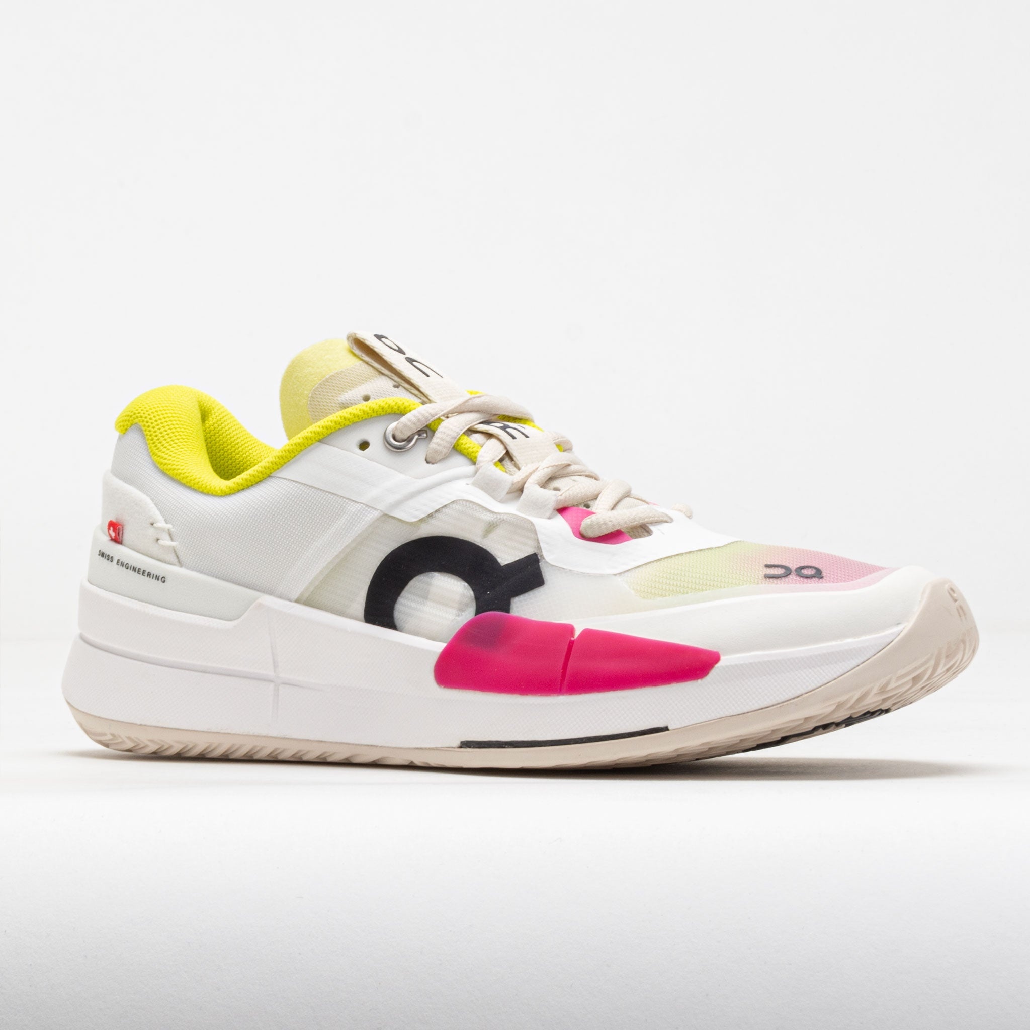 On The Roger Pro 2 Women's White/Lime - 5