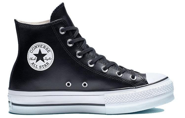 (WMNS) Converse Chuck Taylor All Star Lift High 'Black' 561675C - 2