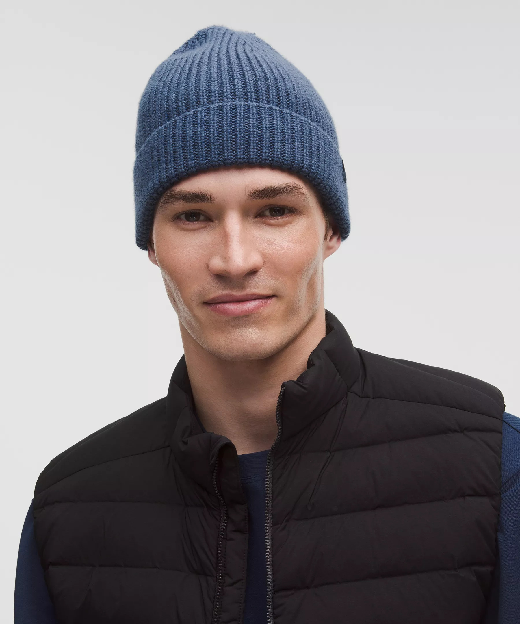 Close-Fit Wool-Blend Ribbed Knit Beanie - 2