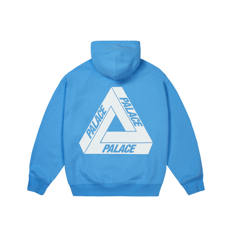 PALACE TRI-FERG HOOD OCEAN BLUE outlook