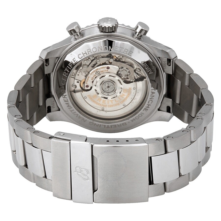 Breitling Navitimer 8 Chronograph Automatic Chronometer Blue Dial Men's Watch AB0117131C1A1 - 3