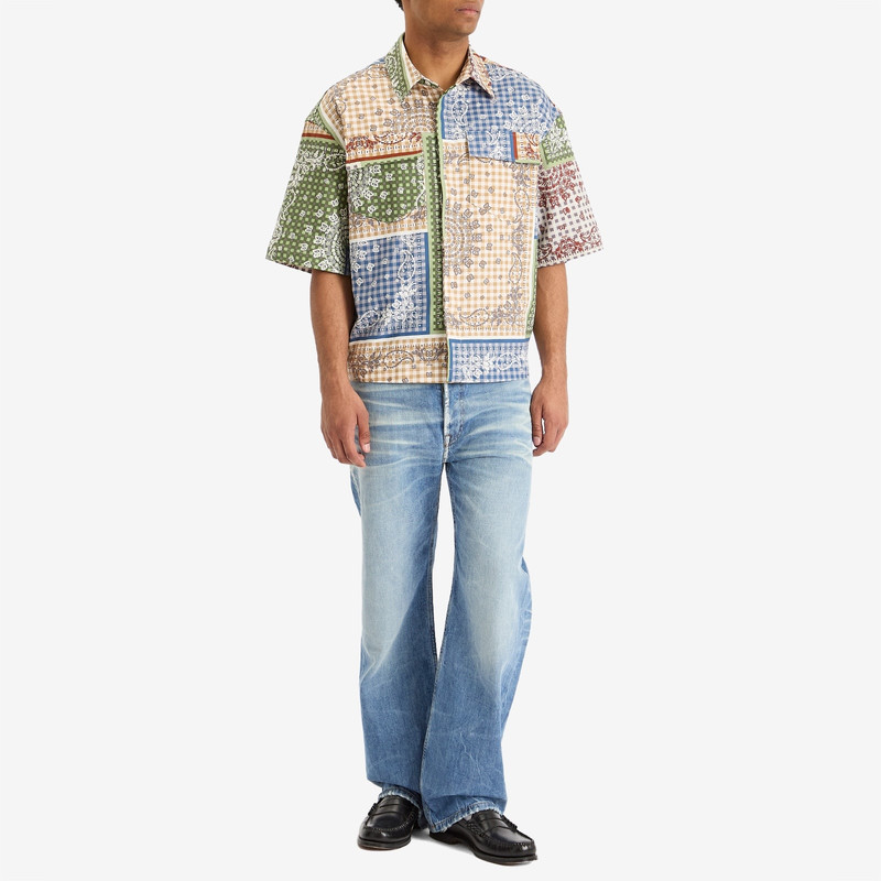 Rhude Rhude Bandana Short Sleeve Shirt outlook