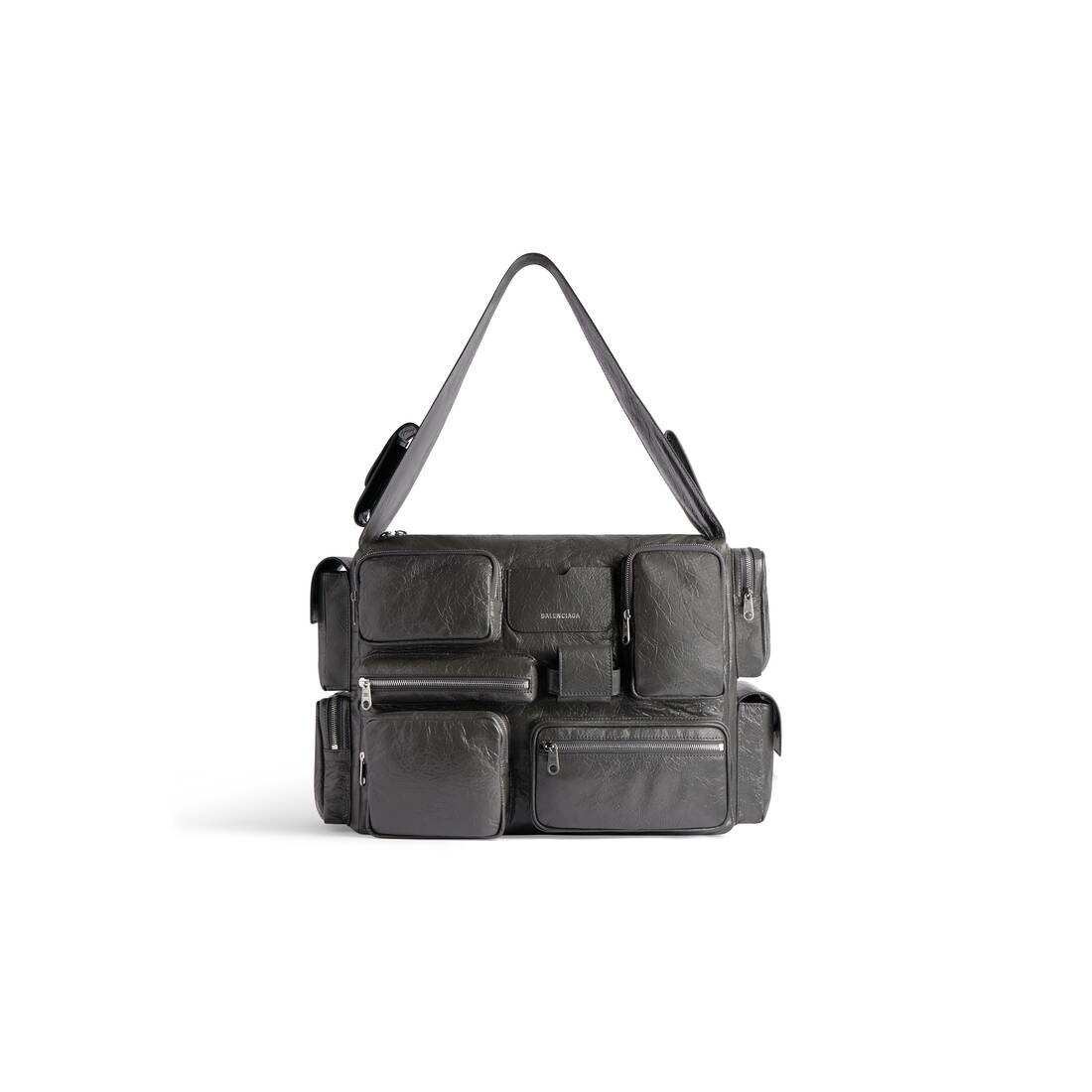 Men's Superbusy Large Sling Bag  in Dark Grey - 1