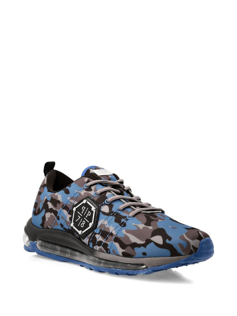 PHILIPP PLEIN camouflage runner snakers outlook